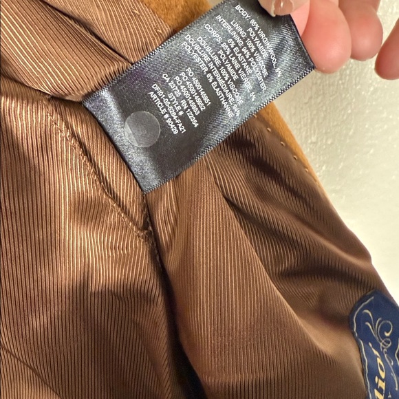 Aritzia Babaton The Stedman Coat Virgin Wool in Rich Camel - Picture 8 of 10